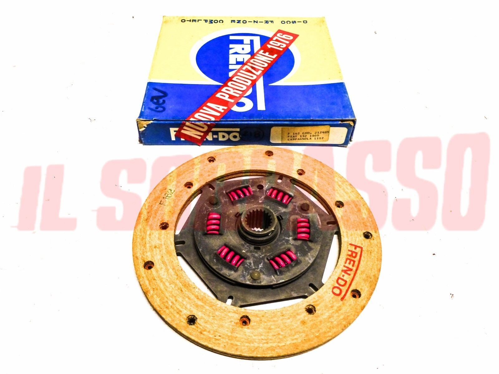 DISCO FRIZIONE FIAT 132 1800 cc - CAMPAGNOLA 1107 ORIGINALE
