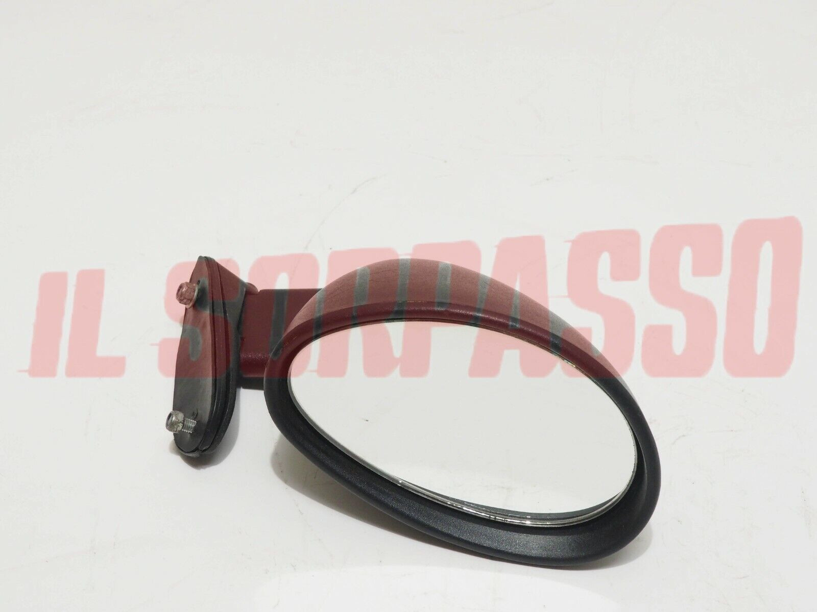 SPECCHIO RETROVISORE DESTRO CALIFORNIAN FIAT 500 600 850 124 127 126 ORIGINALE