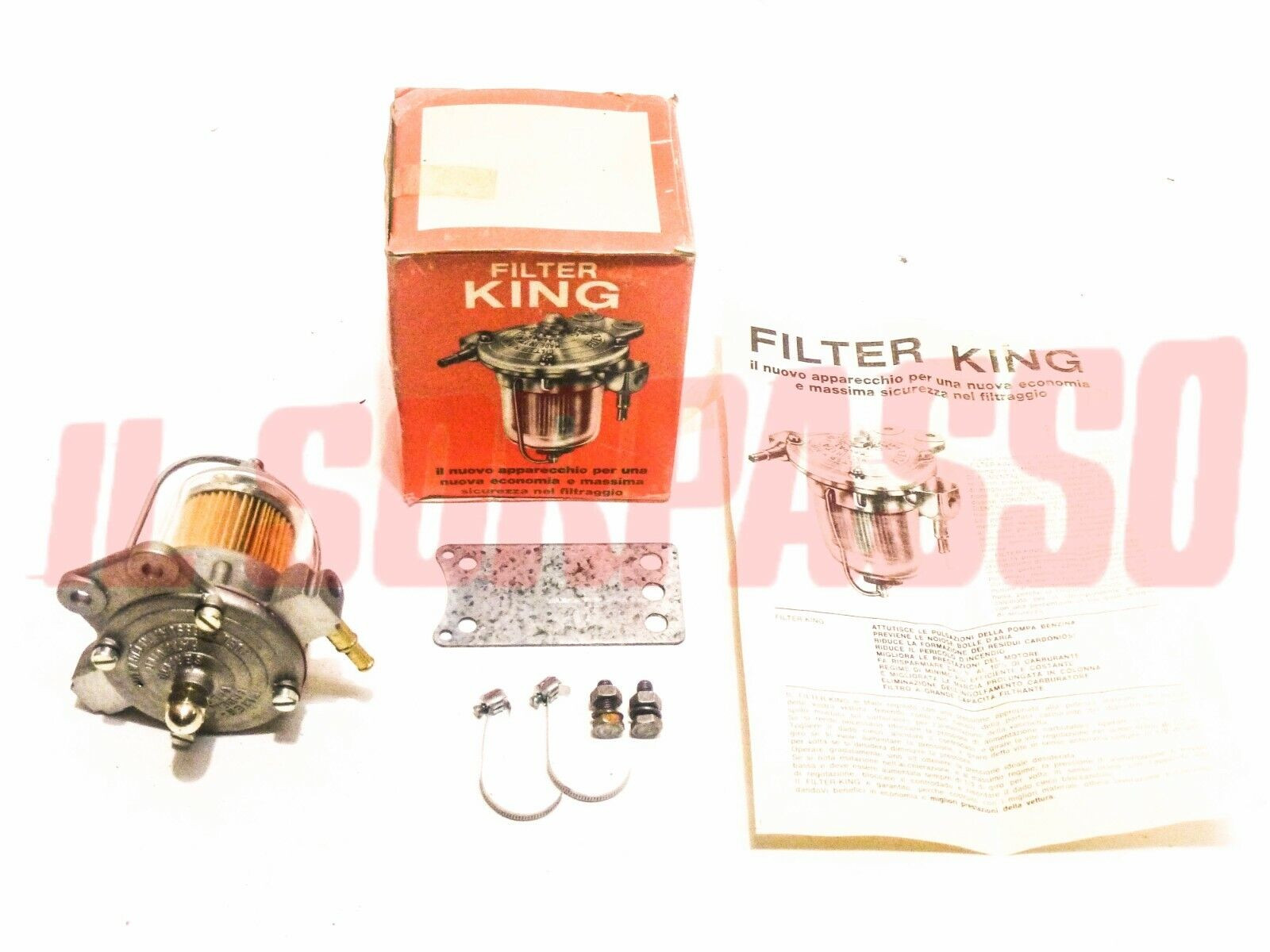FILTRO POMPA BENZINA KING ALFA ROMEO GIULIETTA GIULIA GT DUETTO ALFETTA ALFA SUD