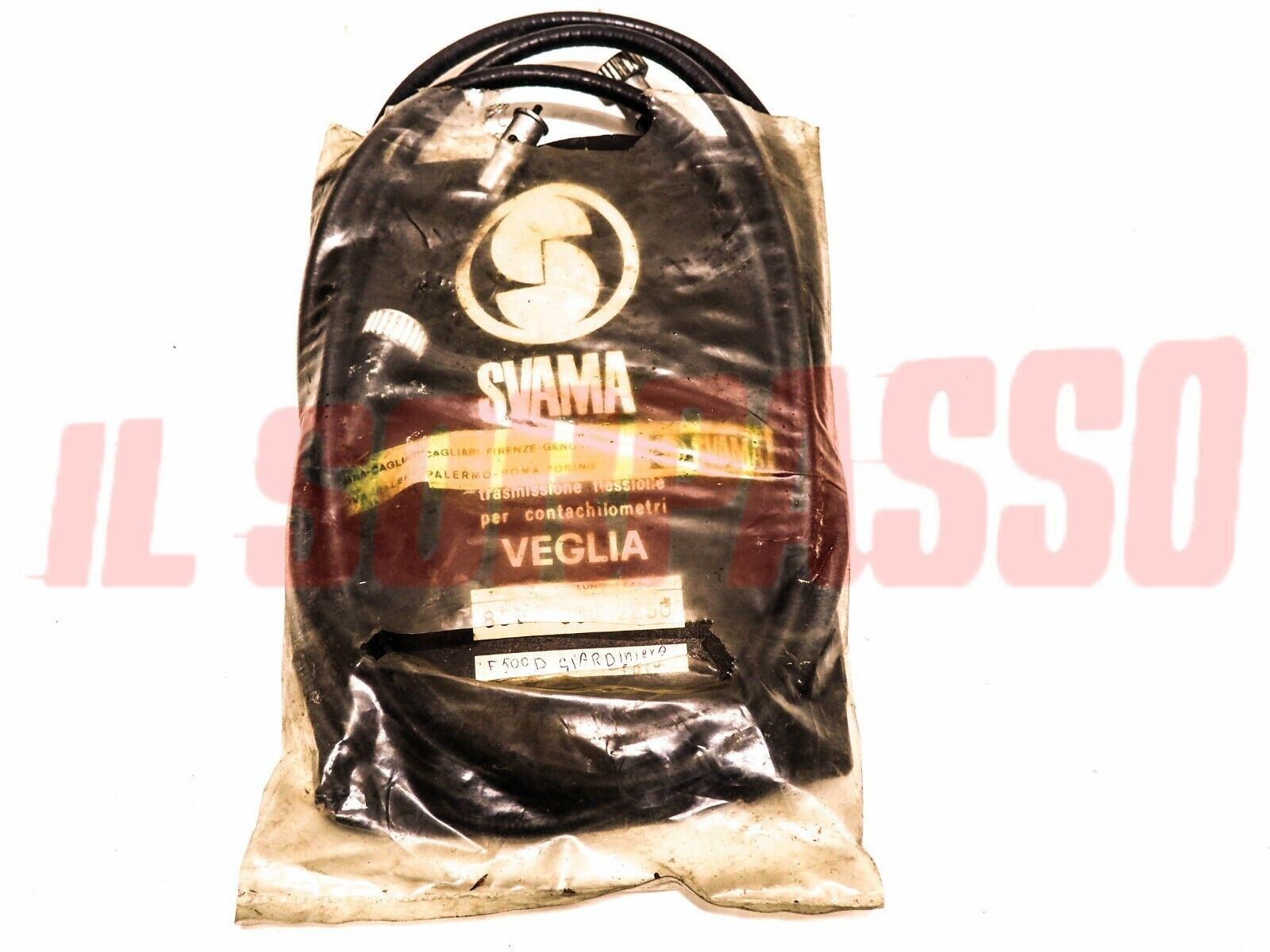 CAVO CORDA FILO CONTACHILOMETRI COMPLETO  FIAT 500 D GIARDINIERA 2850 MM