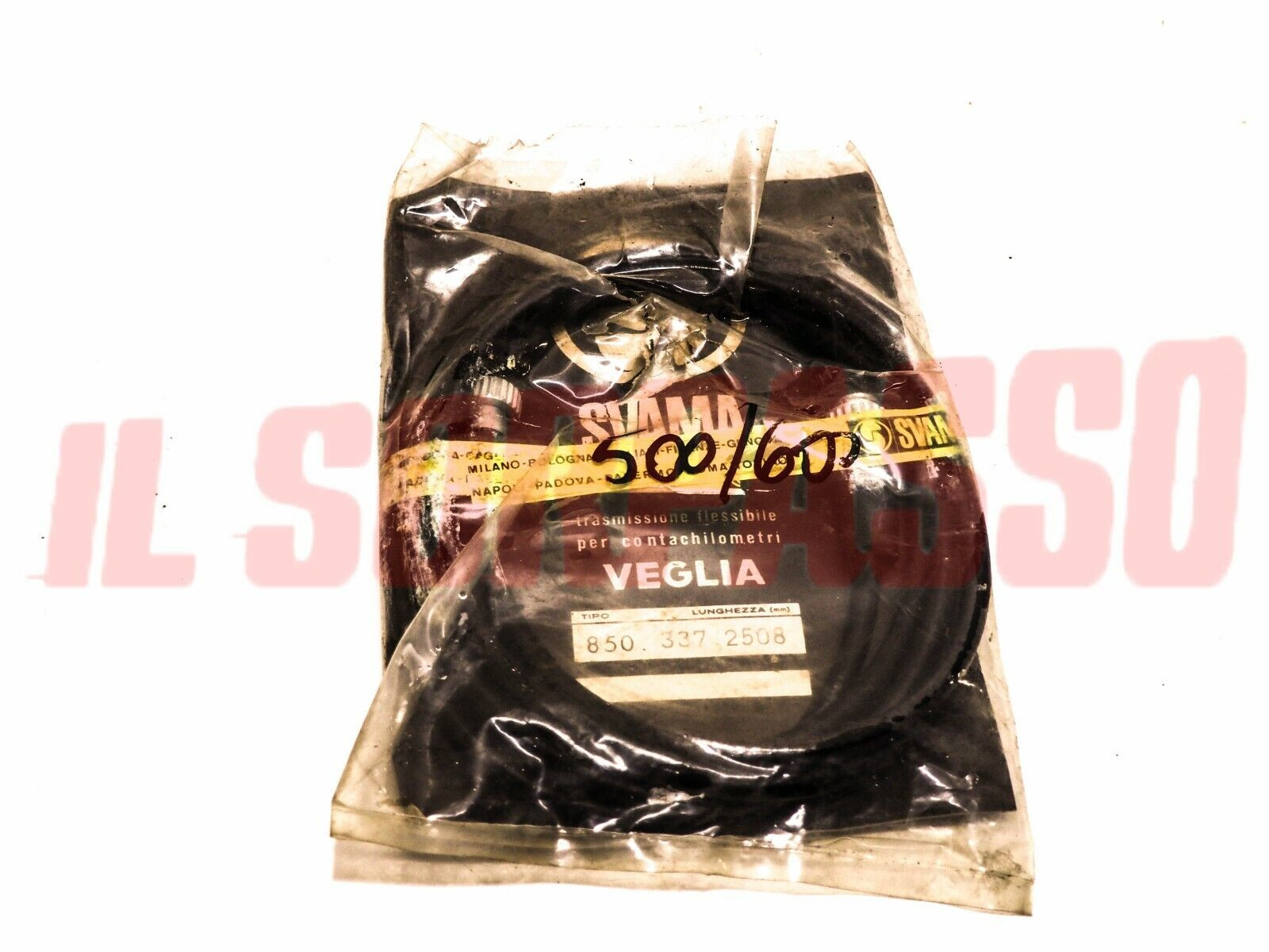 CAVO CORDA FILO CONTACHILOMETRI COMPLETO  FIAT 500 600 LUNGHEZZA 2508 MM