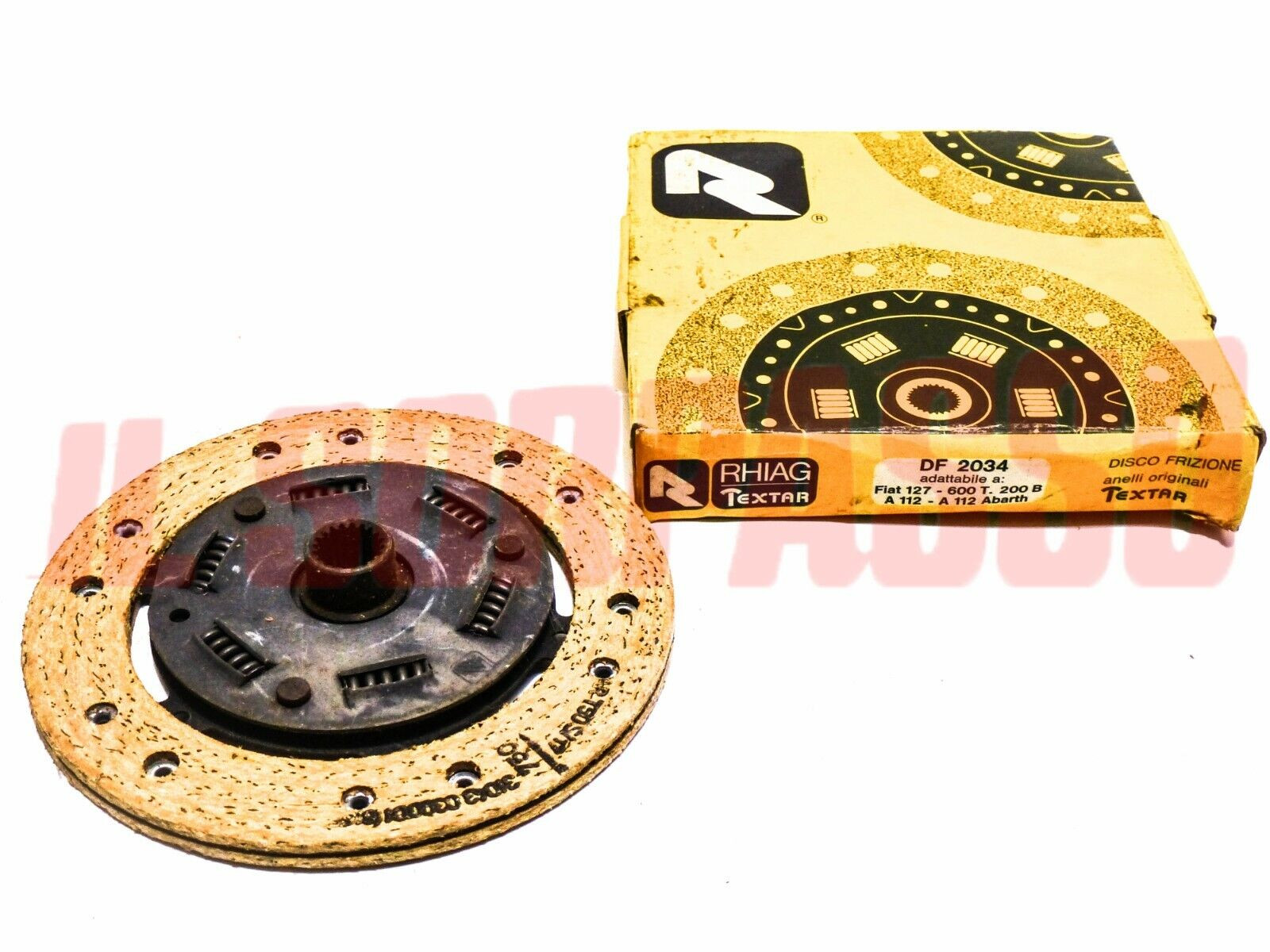 DISCO FRIZIONE  FIAT 127 + 600 T PULMINO AUTOBIANCHI A112 + ABARTH ORIGINALE