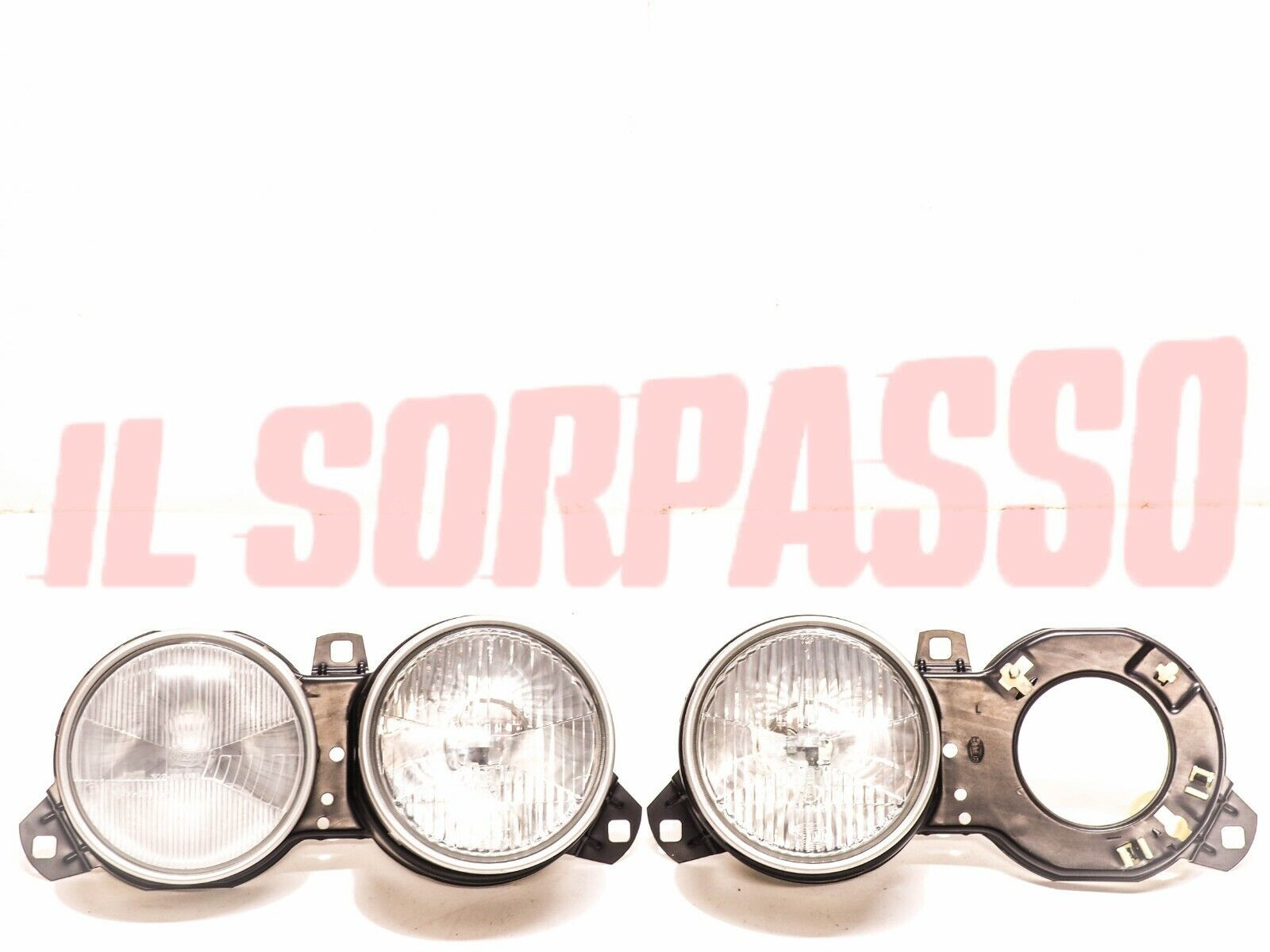FARI FANALI GRUPPI OTTICI COMPLETI BMW E21 SERIE 3 330 ORIGINALI HELLA
