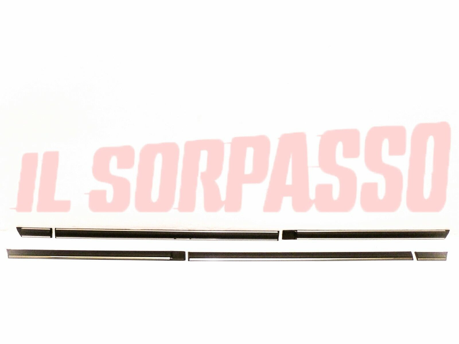 MODANATURE KIT PARAFANGO ANTERIORE POSTERIORE + PORTE FIAT 127 C CL 5 PORTE