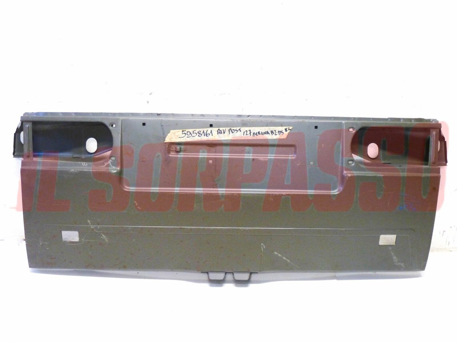 RIVESTIMENTO POSTERIORE TRAVERSA FIAT 127 BENZINA - DIESEL 1982'   FIAT 5958161