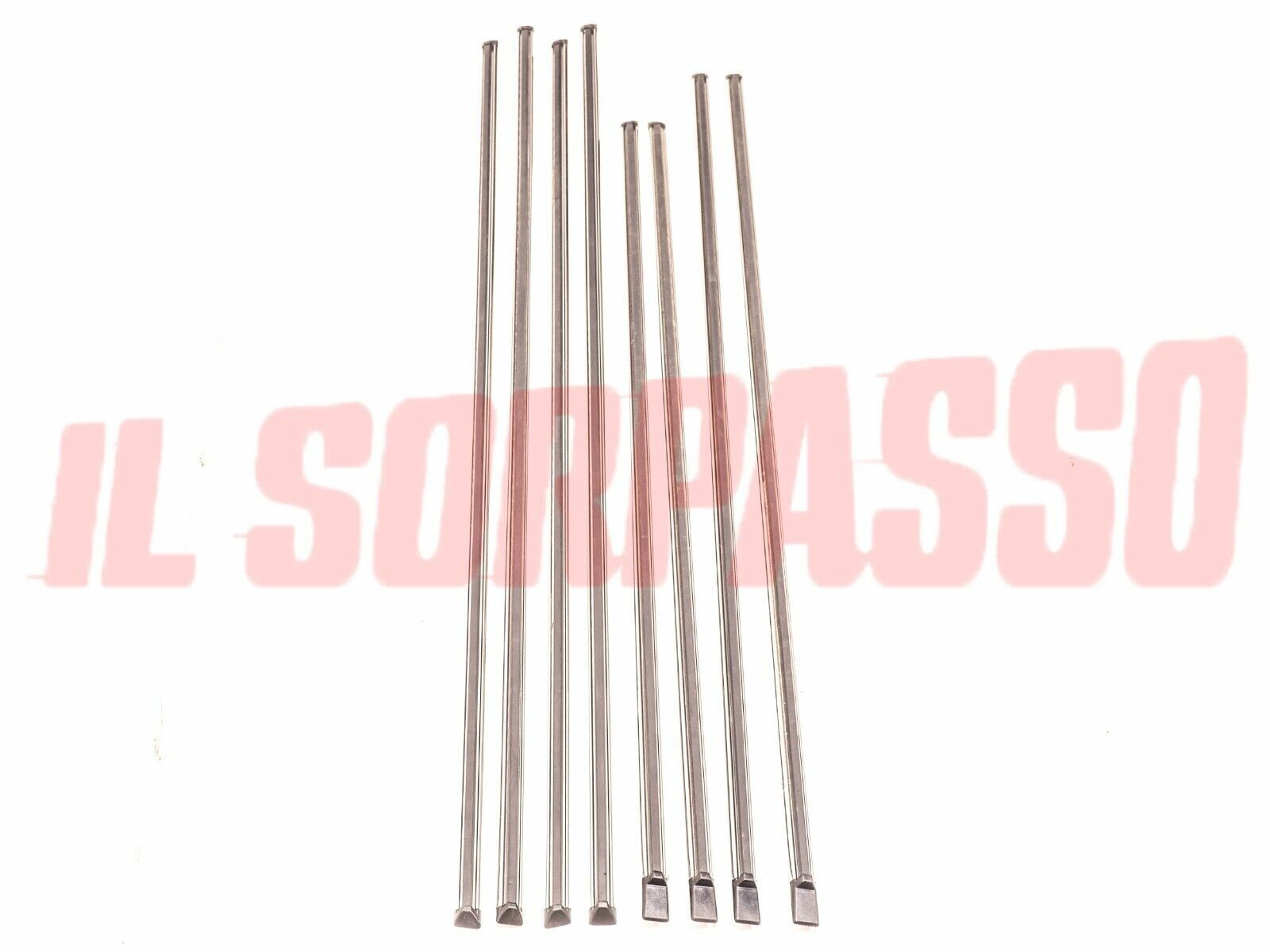 MODANATURE KIT PARAFANGO ANTERIORE POSTERIORE + PORTE FIAT 132 GL ORIGINALI