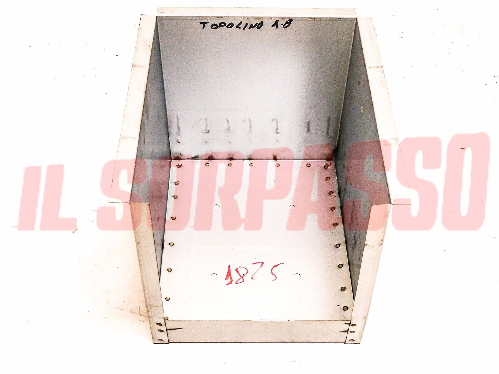 CONTENITORE VASCA VANO BATTERIA FIAT TOPOLINO 500 A B