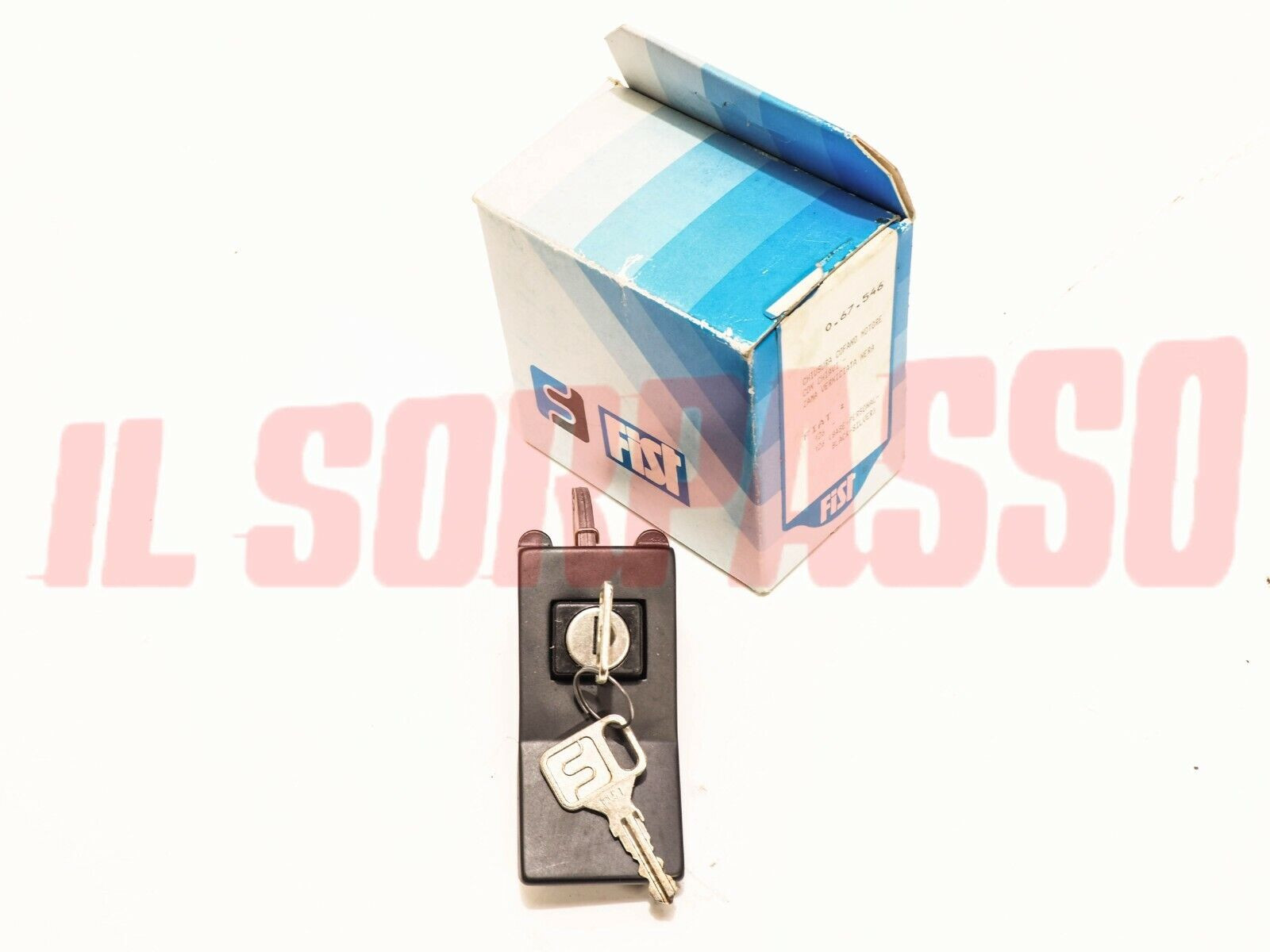 MANIGLIA SERRATURA CHIUSURA CON CHIAVE COFANO POSTERIORE FIAT 126