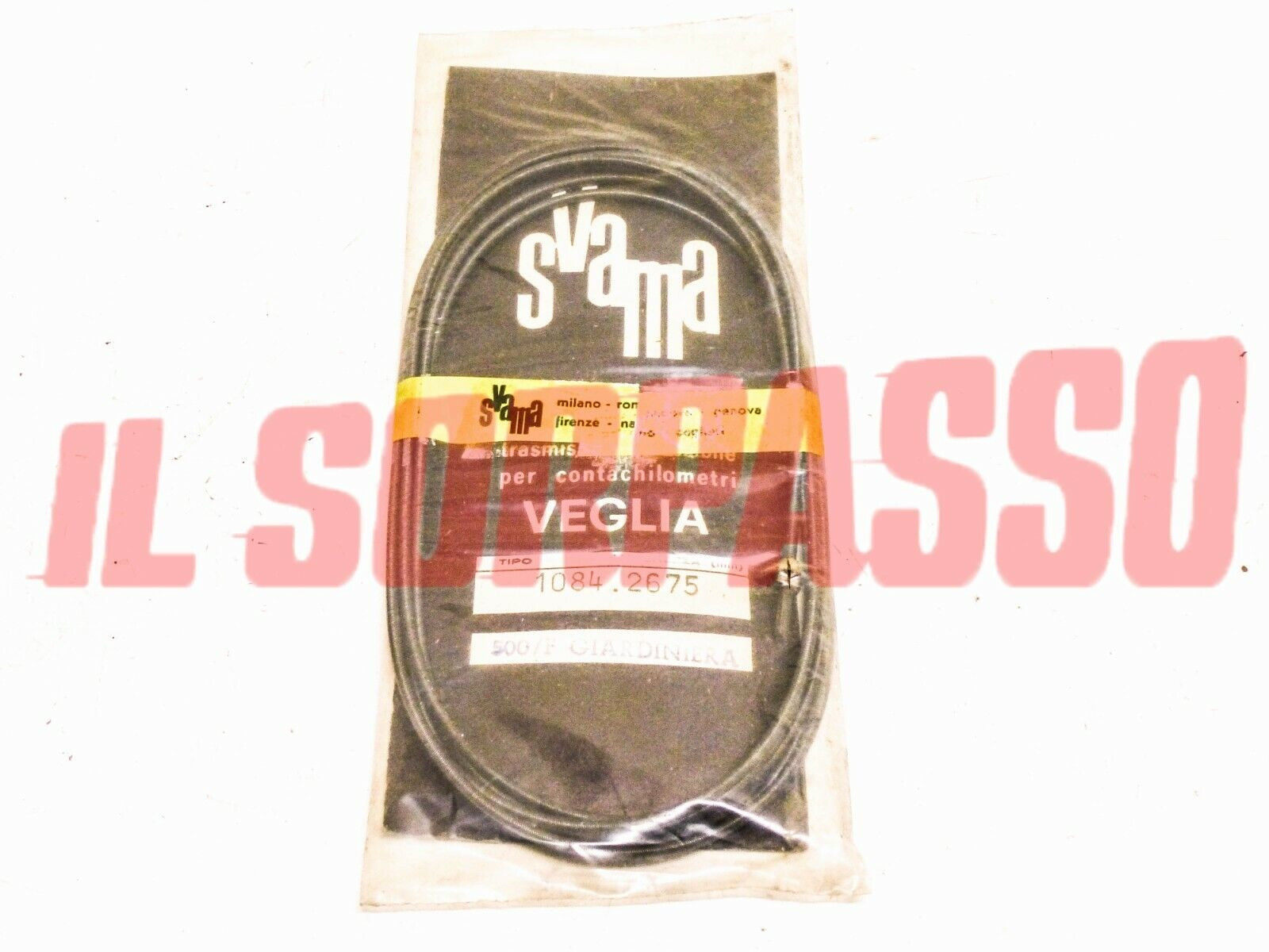 CAVO CORDA FILO CONTACHILOMETRI FIAT 500 F GIARDINIERA 2675 MM ORIGINALE