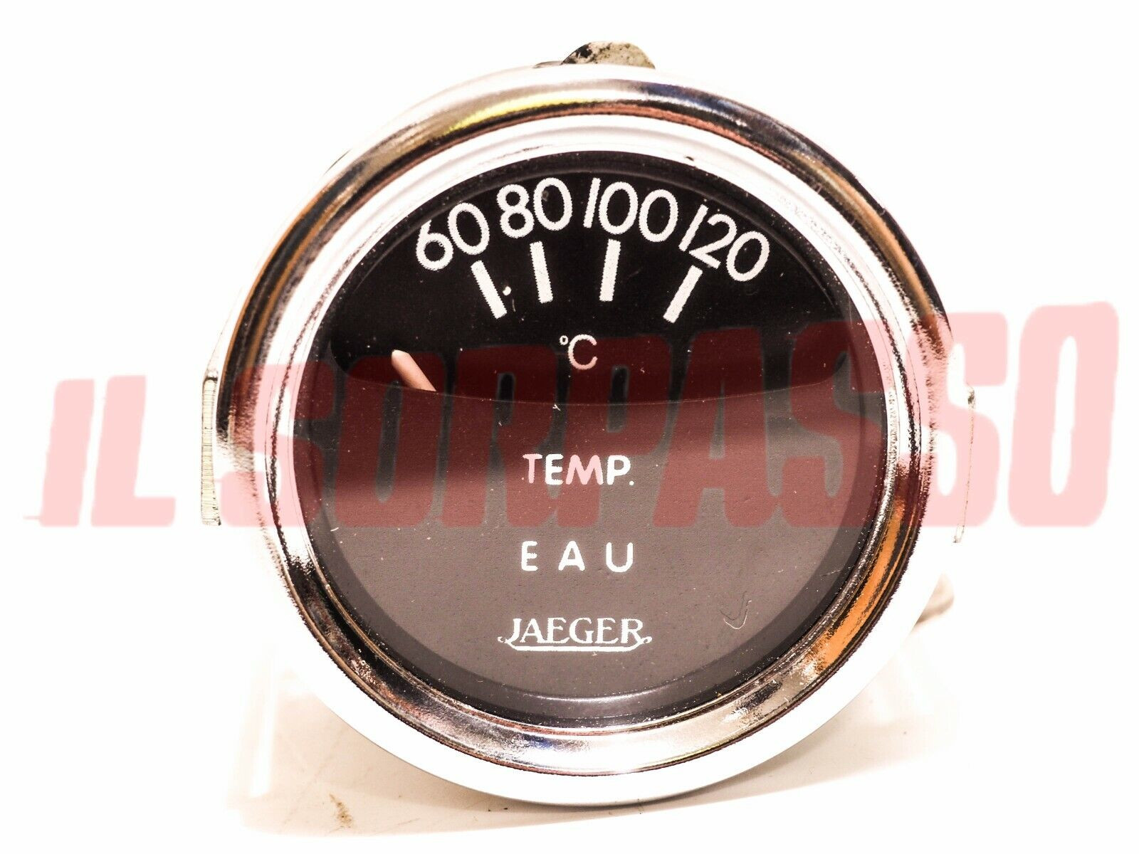 STRUMENTO TEMPERATURA ACQUA CRUSCOTTO ABARTH SPORT PERISCOPIO 600 A.R TZ JAEGER