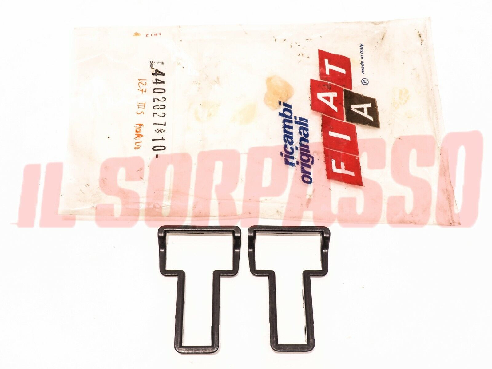 CORNICI CINTURE SICUREZZA POSTERIORI FIAT 127 + SPORT ORIGINALI 4402827