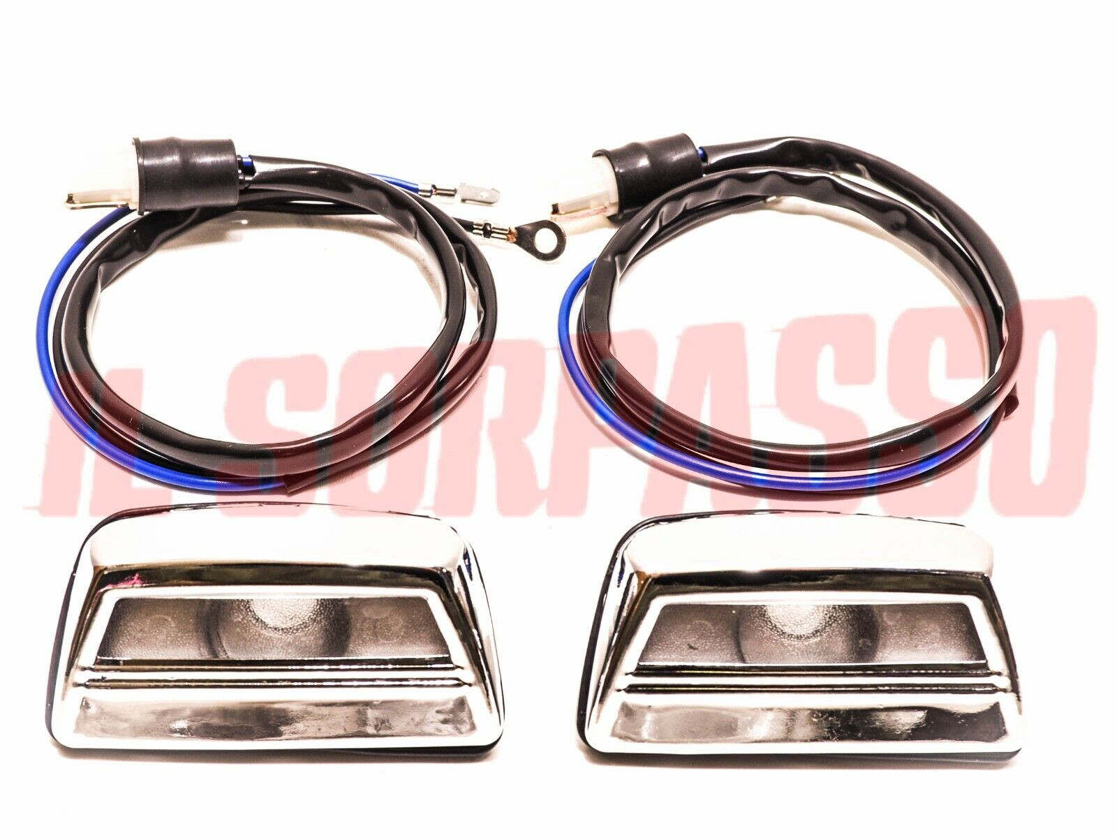 FANALINI LUCI TARGA ALFA ROMEO GIULIA GT DUETTO 1750 2000 BERLINA TIPO ALTISSIMO