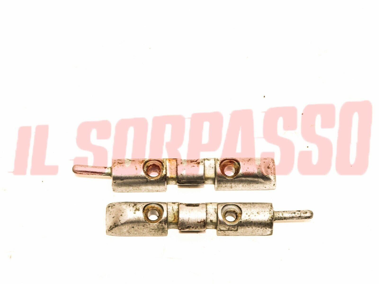 SUPPORTI GANCI ALETTE ANTINE PARASOLE FIAT 124 SPIDER SPORT ORIGINALI