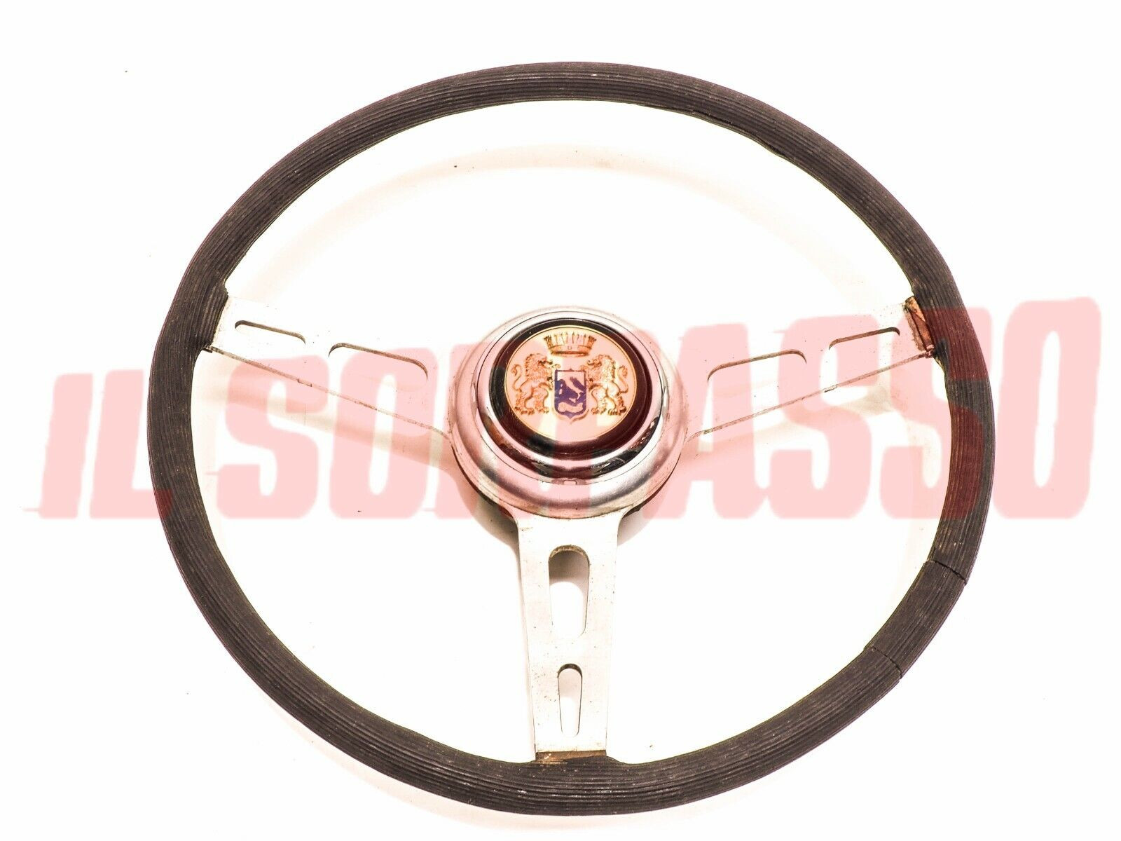 VOLANTE STERZO + PULSANTE CLACSON FIAT 500 600 850 1100 103 FUORISERIE