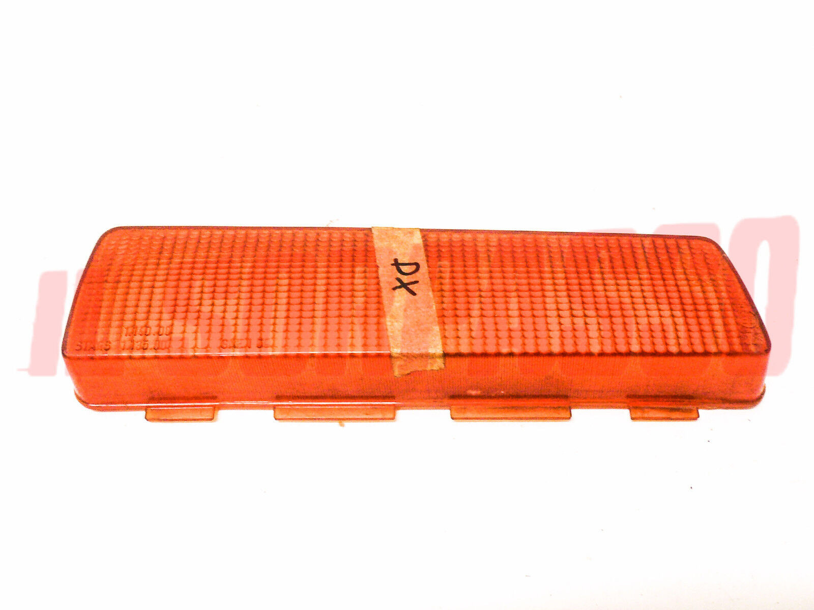 PLASTICA FANALE POSTERIORE DESTRO ARANCIO FIAT 124 COUPE 2 SERIE BC ORIGINALE