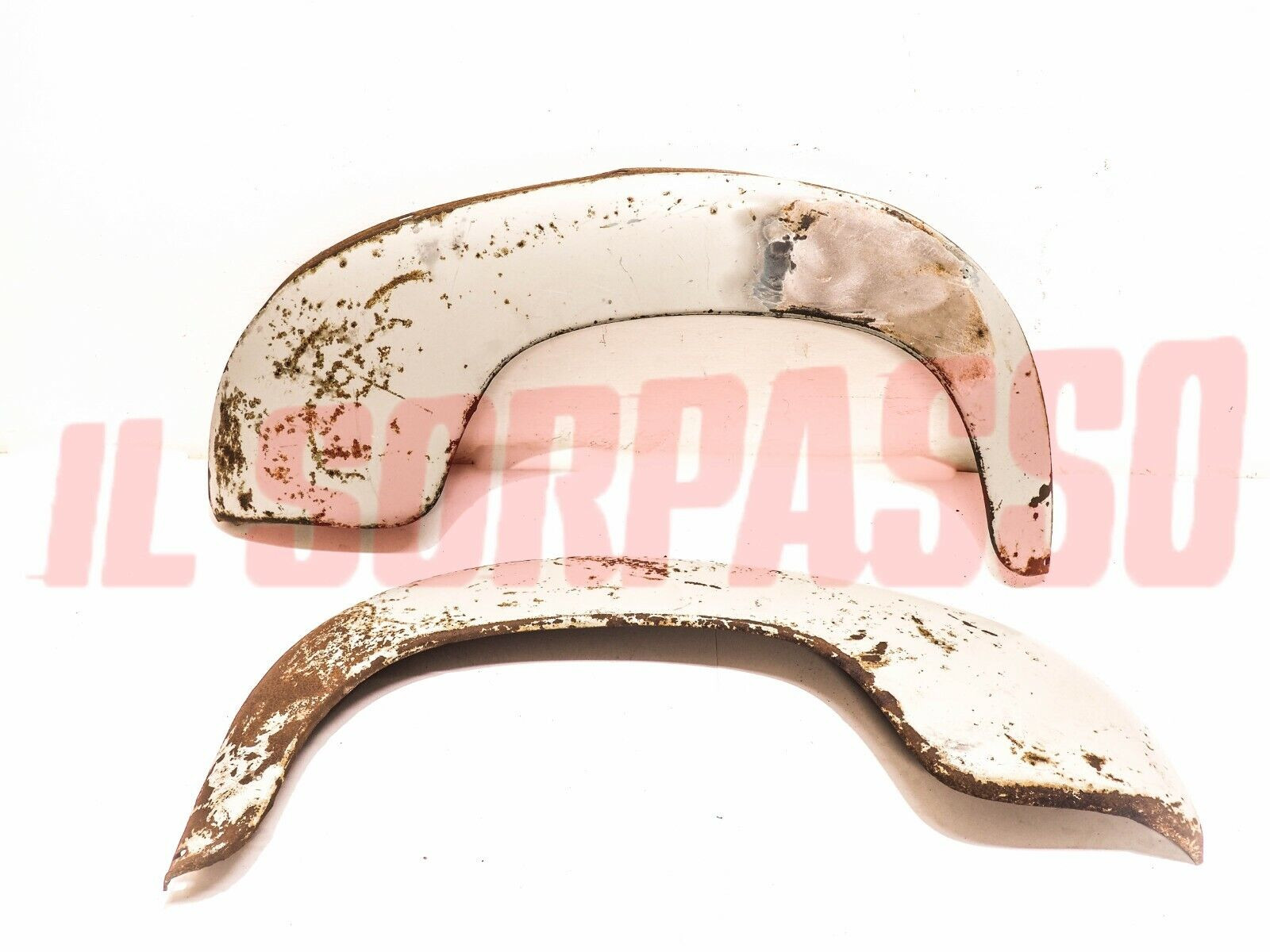 PARAFANGO  POSTERIORE DESTRO + SINISTRO FIAT TOPOLINO 500 C BELVEDERE ORIGINALI