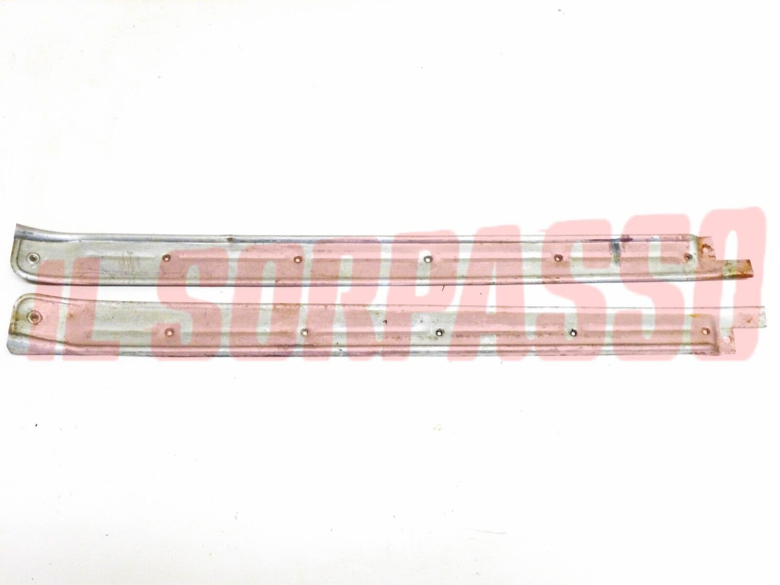 MODANATURA PROFILO BATTITACCO ANTERIORE DESTRO + SINISTRO LANCIA APPIA 3 SERIE