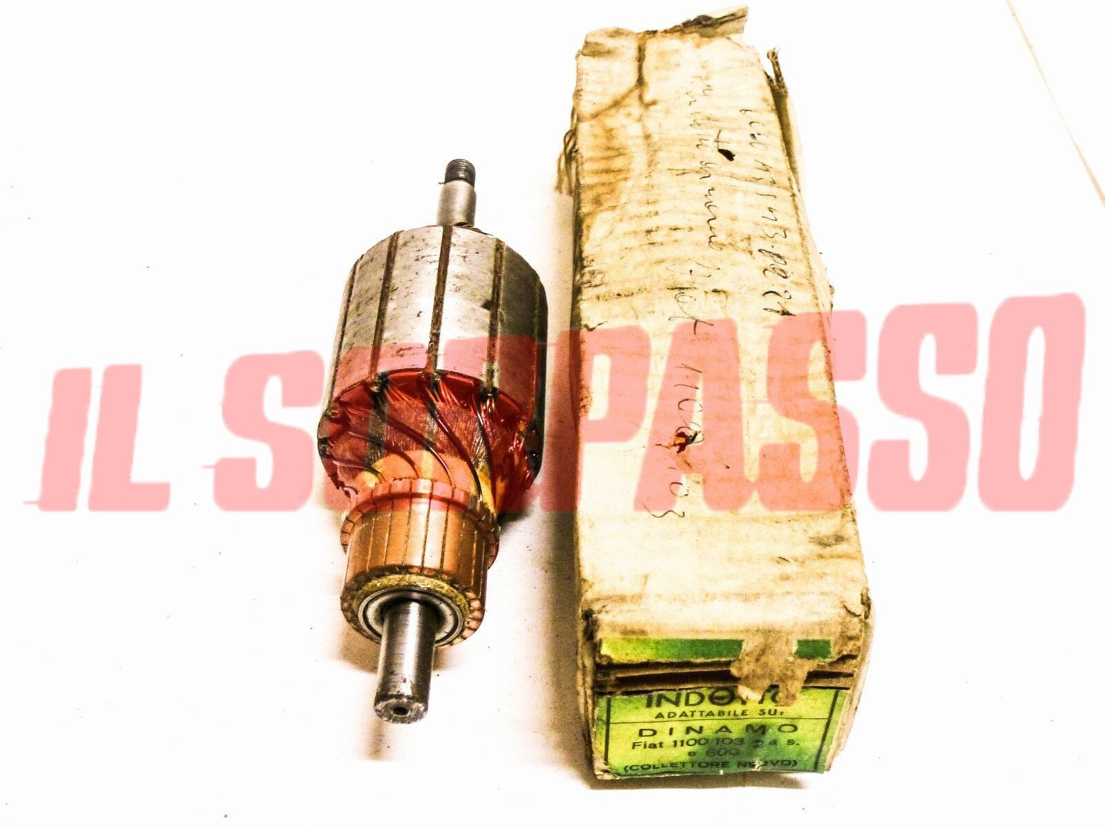 INDOTTO DINAMO FIAT 1100 103 2 SERIE - 600 - D ORIGINALE