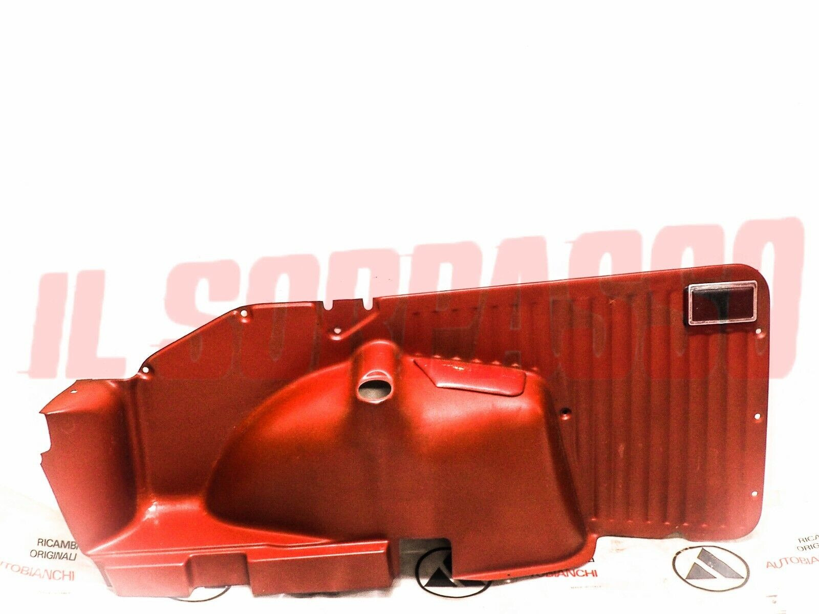 PANNELLO LATERALE POSTERIORE SINISTRO ROSSO + POSACENERE AUTOBIANCHI A112 ABARTH
