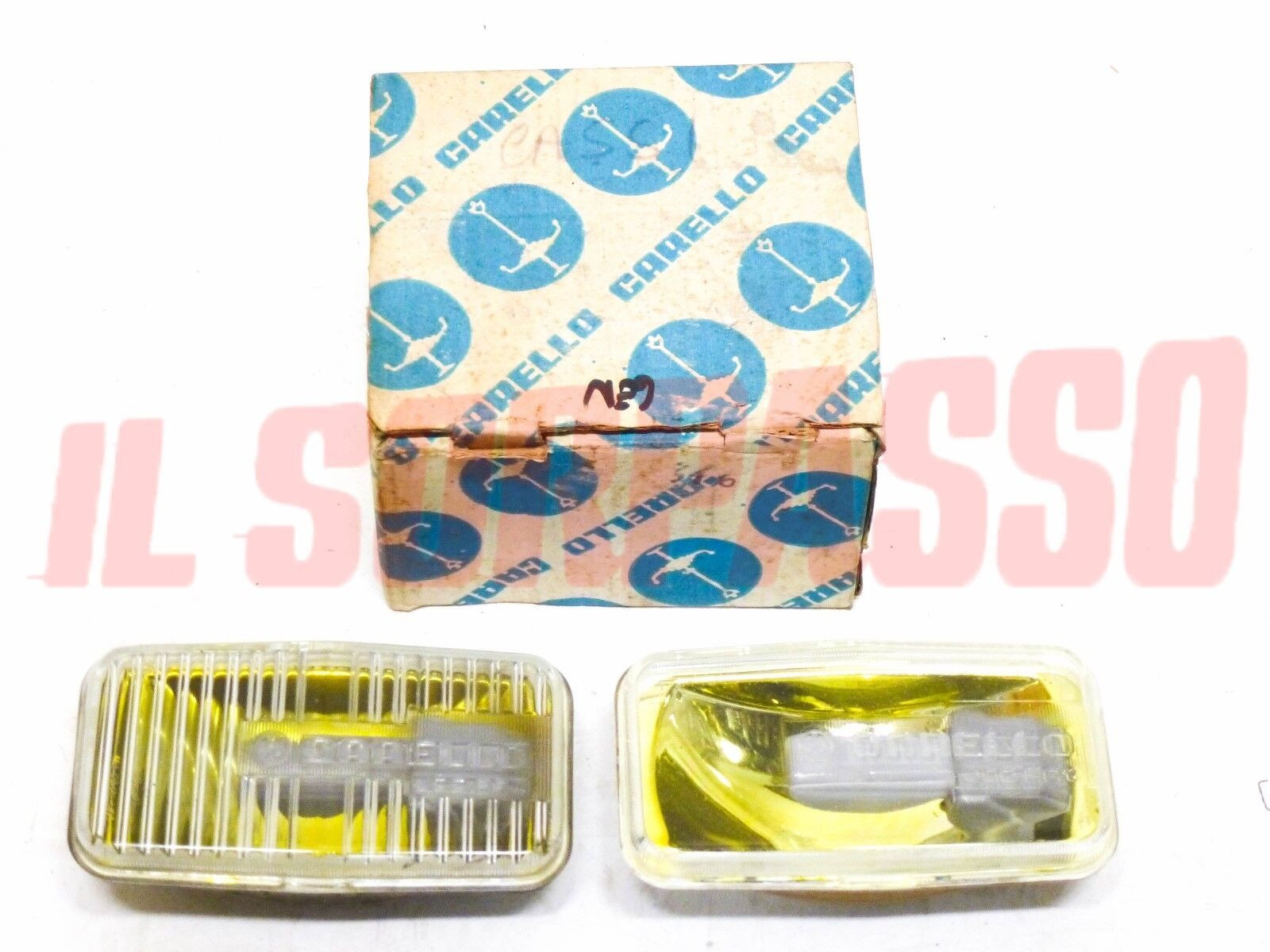 FARI FANALINI FENDINEBBIA CARELLO GIALLI LAMBORGHINI MIURA ORIGINALI