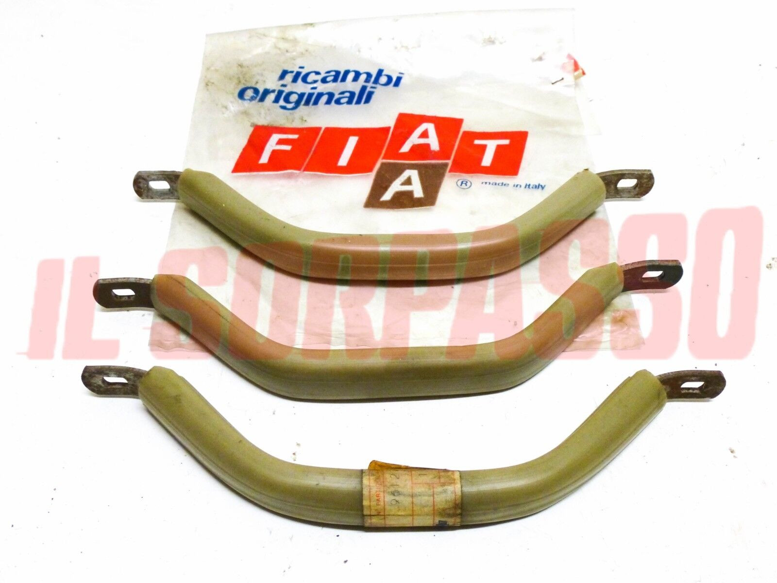 MANIGLIE INTERNE PASSEGGERI SU CIELO FIAT 850 COUPE - SPORT NUOVE ORIGINALI