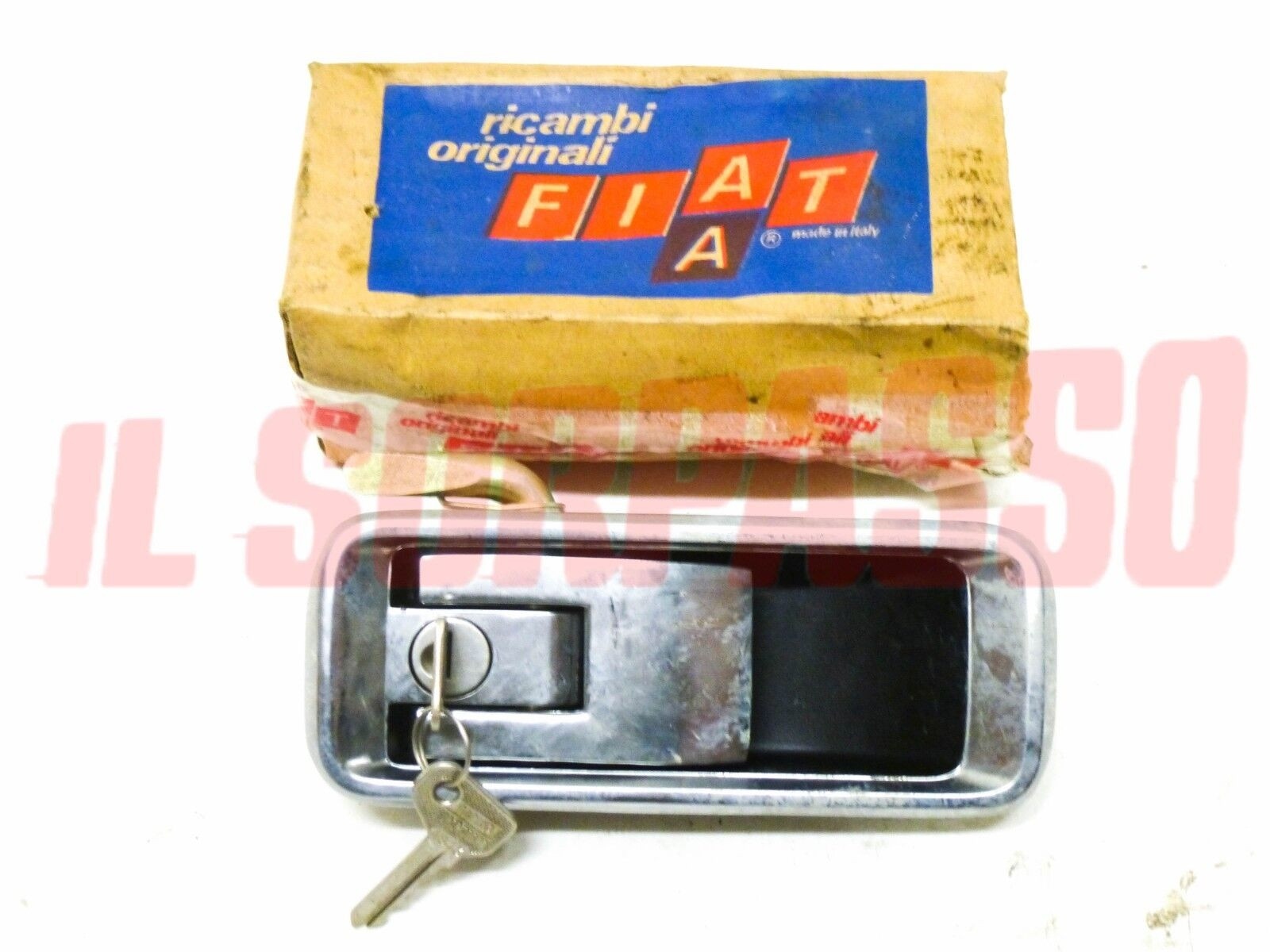 MANIGLIA PORTA DESTRA IN METALLO FIAT 132 ORIGINALE