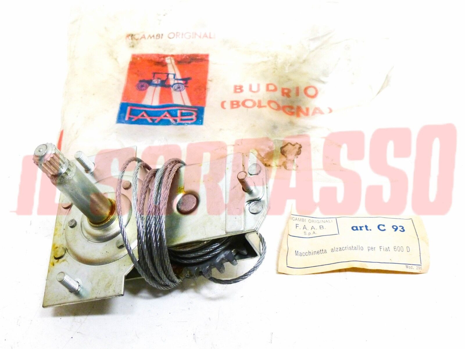MACCHINETTA ALZAVETRO FIAT 600 PERNIO LUNGO ORIGINALE