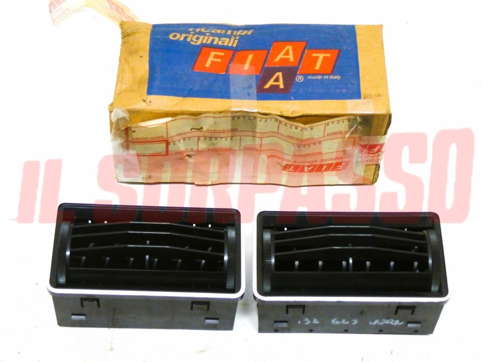 BOCCHETTE AREAZIONE CRUSCOTTO FIAT 132 GLS ORIGINALI