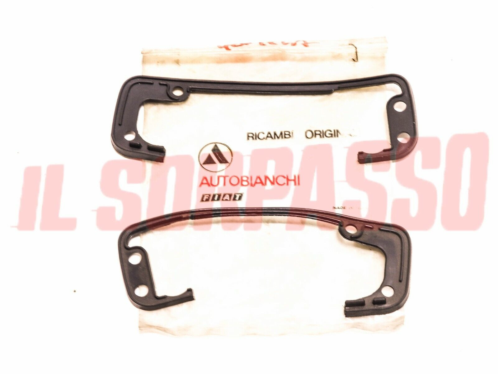 GUARNIZIONI MANIGLIA PORTA DESTRA + SINISTRA AUTOBIANCHI A112 + ABARTH ORIGINALI