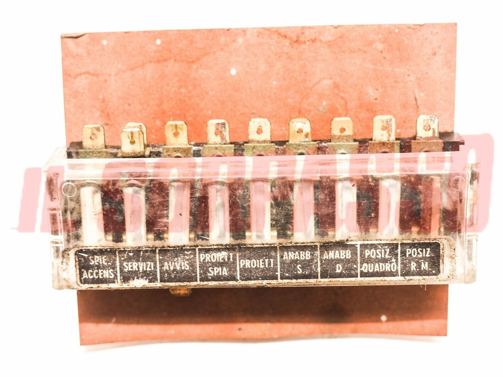 PORTA FUSIBILI + COPERCHIO LANCIA FULVIA BERLINA 2C GT ORIGINALE