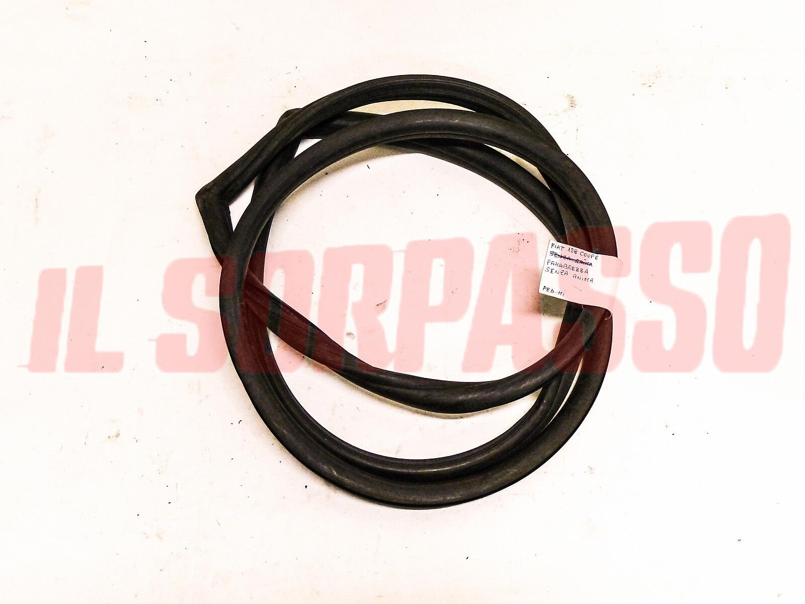 GUARNIZIONE VETRO PARABREZZA ANTERIORE FIAT 128 SPORT COUPE SENZA ANIMA