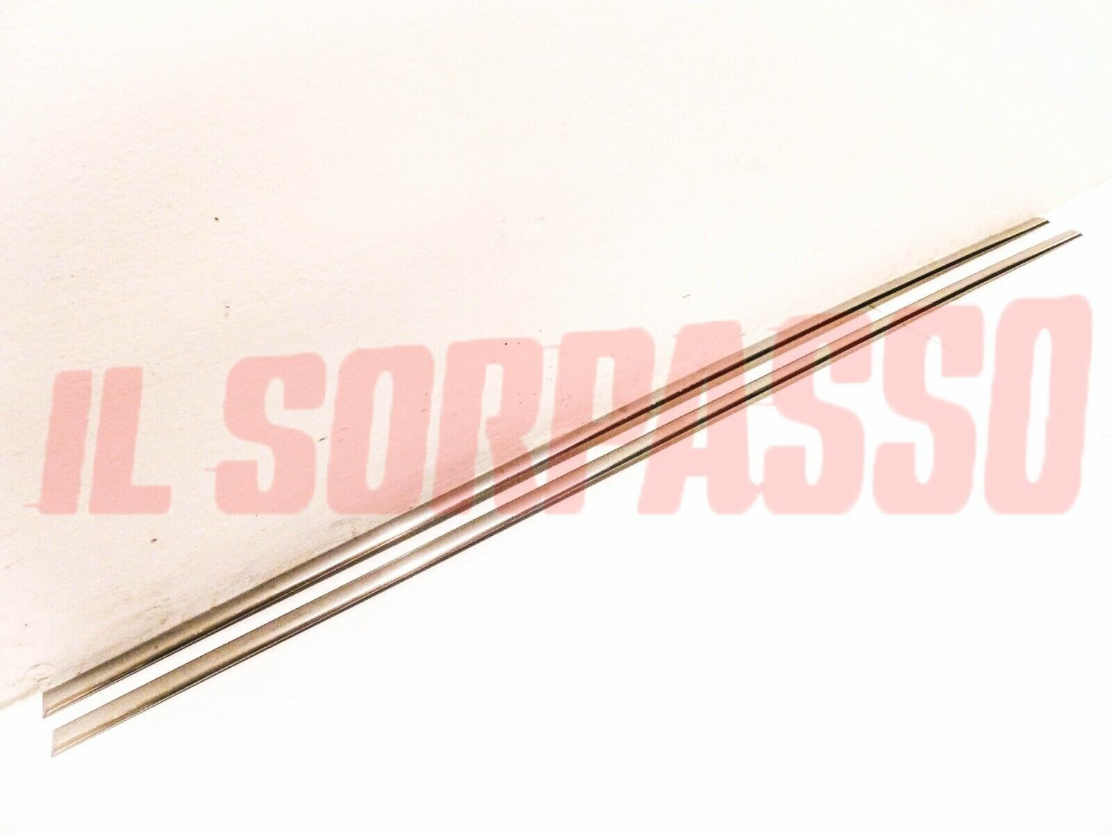 MODANATURE PROFILI SOTTOPORTA FIAT 600 D ORIGINALI INOX