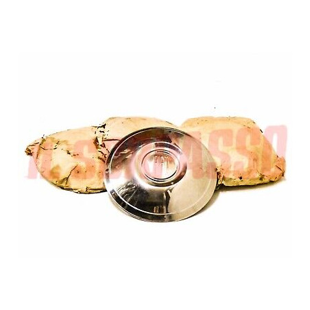 COPPE RUOTA BORCHIE CERCHI FIAT 600 - 750 + MULTIPLA ORIGINALI IN ACCIAIO