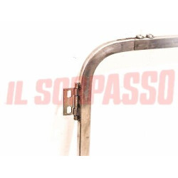 MODANATURE PROFILI VETRI LATERALI APRIBILI AUTOBIANCHI A112 + ABARTH ORIGINALI