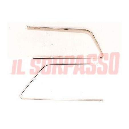 MODANATURE PROFILI VETRI LATERALI APRIBILI AUTOBIANCHI A112 + ABARTH NO MONTANTE