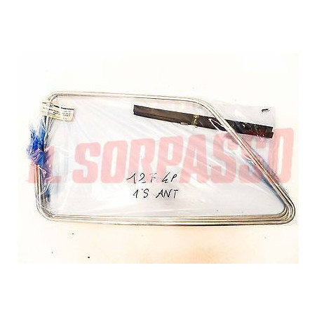 PROFILI RASAVETRI RASCHIAVETRI IN ALLUMINIO 4 PORTE ANTERIORI FIAT 127 1 SERIE