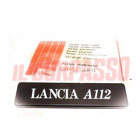 SCRITTA LANCIA A112 AUTOBIANCHI A112 6 7  SERIE ORIGINALE