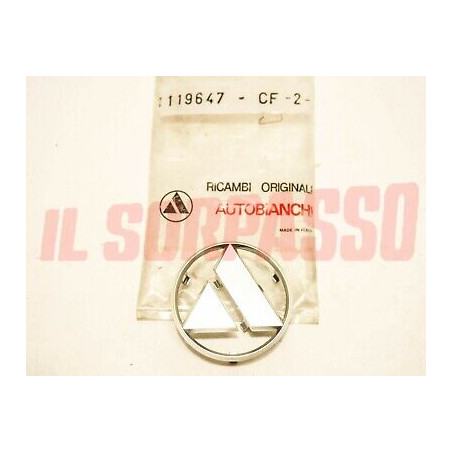 STEMMA SCRITTA FREGIO AUTOBIANCHI A112 ELEGANT ORIGINALE