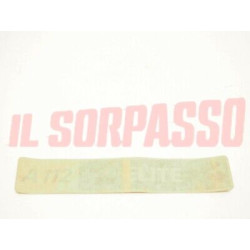 ADESIVO SCRITTA POSTERIORE AUTOBIANCHI A112 ELITE 5 SERIE ORIGINALE