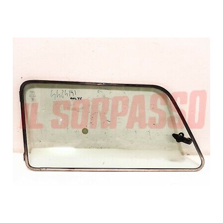 VETRO LATERALE APRIBILE DESTRO + CORNICE AUTOBIANCHI A112 1 2 3 4 S + ABARTH .