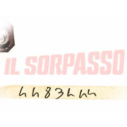 VETRO LATERALE APRIBILE DESTRO CON CERNIERE AUTOBIANCHI A112 5 6 7 S + ABARTH 