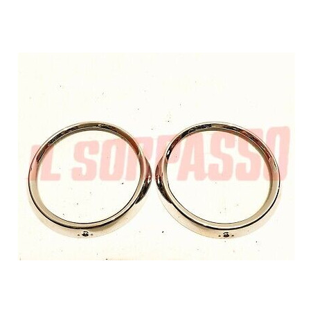 CORNICI CERCHI FARO FIAT 124 SPIDER 1.4 - 1.6 - 1.8