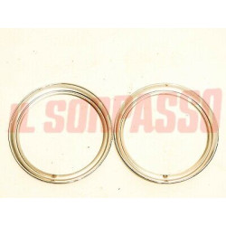 CORNICI CERCHI FARO FIAT 124 SPIDER 1.4 - 1.6 - 1.8