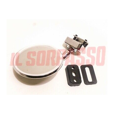 SPECCHIO SPECCHIETTO RETROVISORE ESTERNO GAMBO LUNGO FIAT 500 N D F L R 600 