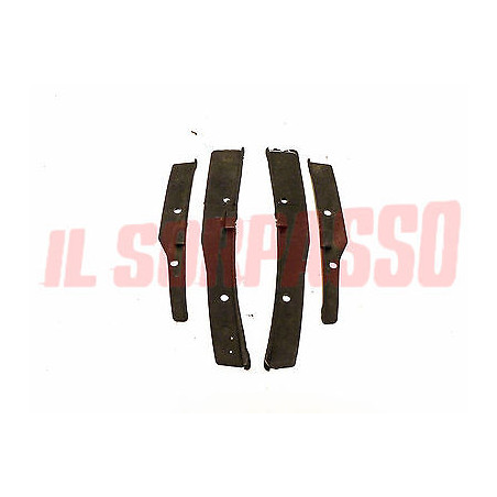 PLASTICHE SOFFIETTI PARAURTI ANT POST DX SX AUTOBIANCHI A112 5 SERIE ABARTH