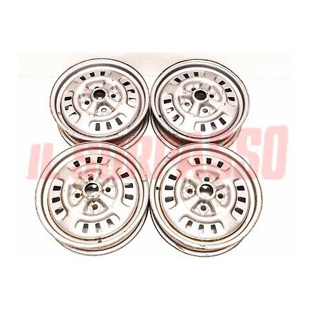CERCHI RUOTA 4X13 AUTOBIANCHI A112 + ABARTH 4 5 SERIE ORIGINALI 