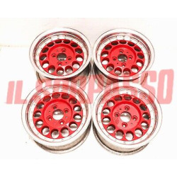 4 CERCHI RUOTA SCOMPONIBILI OSCAM ALFA ROMEO ALFETTA GIULIETTA ALFA SUD 75 TURBO
