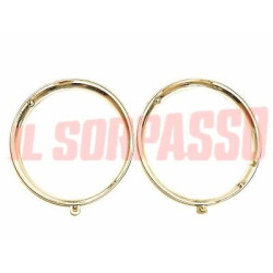 CORNICI CERCHI FARI FANALI GRUPPI OTTICI PORSCHE 356 ORIGINALI