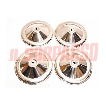 COPPE RUOTA BORCHIE CERCHI FIAT 500 F IN ACCIAIO