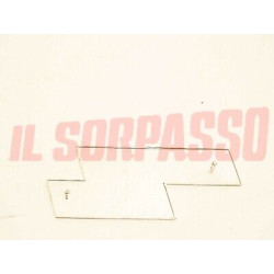 SCRITTA SIGLA COFANO POSTERIORE FIAT 127 IN ALLUMINIO ORIGINALE